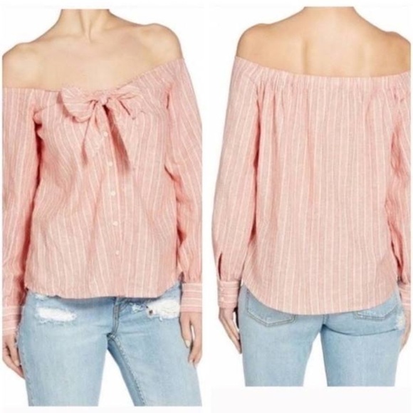 Free People Womens Hello There Beautiful Knit Blouse, Orange - Picture 2 of 10